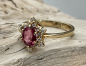 Preview: Rubin-Brillanten Ring 585GG